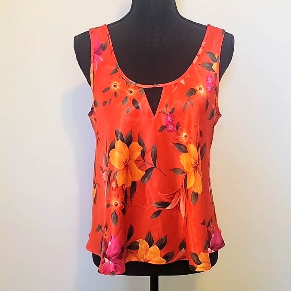 VS Victoria's Secret floral tank top